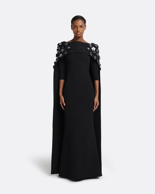 safiyaa Isabella Harness With Soshin Dress in Black