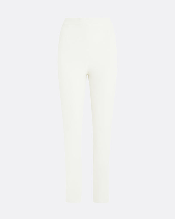 Safiyaa Adrianna Ivory Slim Trousers