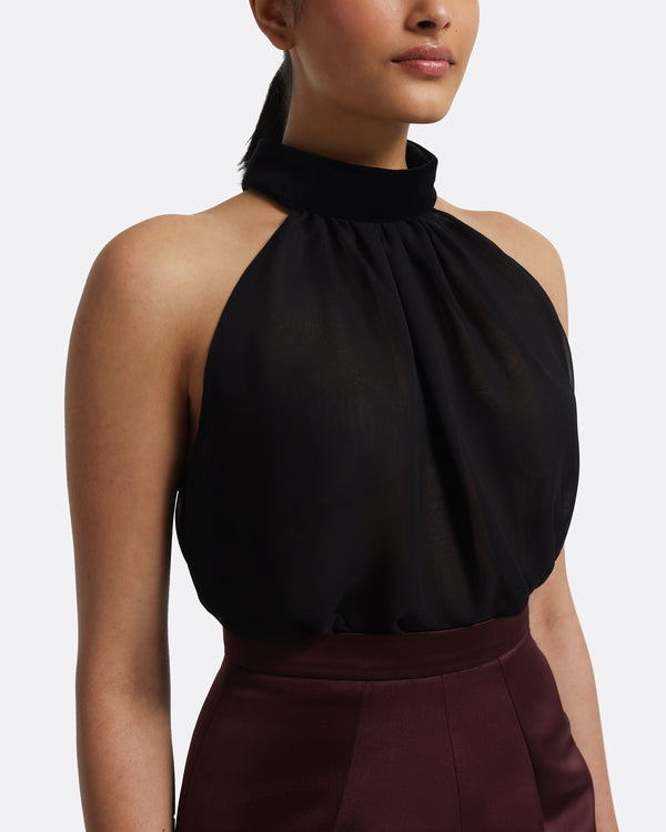 Safiyaa Akira Top In Black