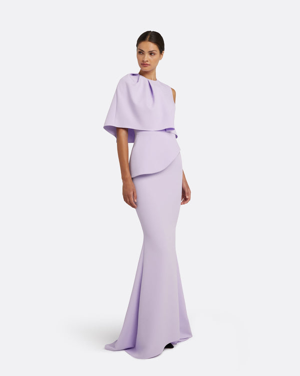 Safiyaa Alambra Verbena Long Dress