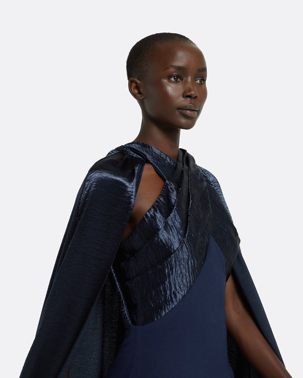 Safiyaa Alara Maritime Long Dress