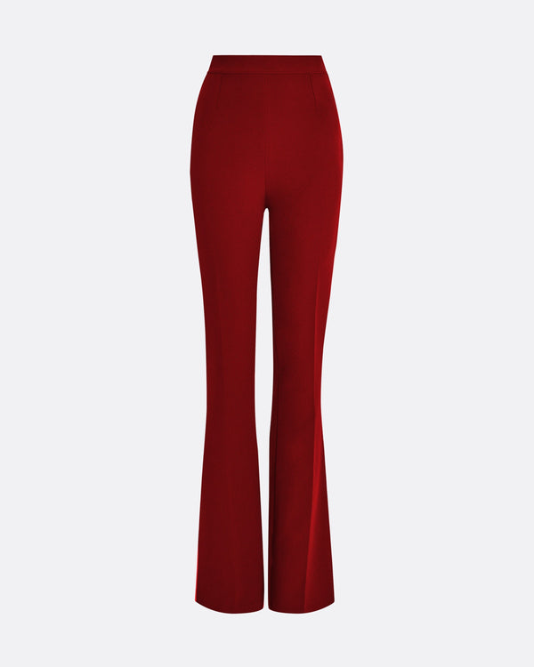 Safiyaa Alexa Azalea Red Trousers