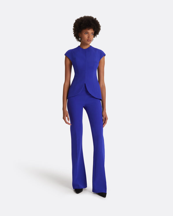 Safiyaa Alexa Azure Blue Trousers