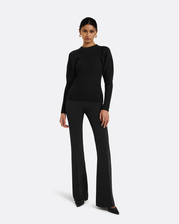 Safiyaa Alexa Black Trousers