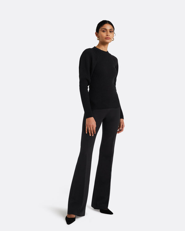 safiyaa Alexa Black Trousers