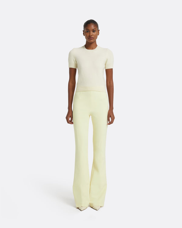 safiyaa Alexa Buttermilk Trousers
