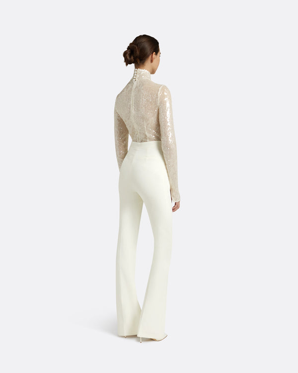 Safiyaa Alexa Ivory Trousers