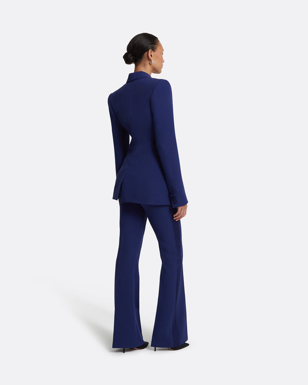 Safiyaa Alexa Oxford Blue Trousers