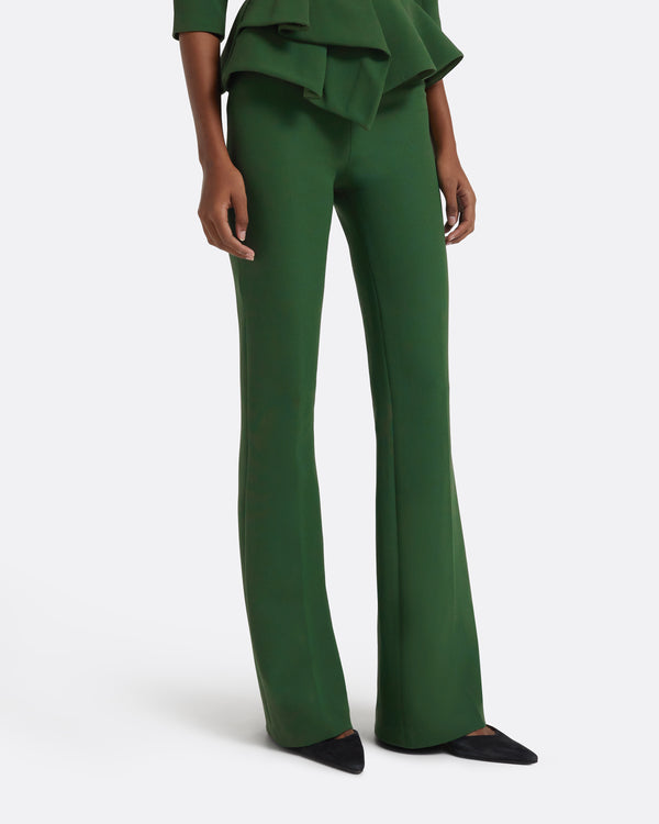 Safiyaa Alexa Trouser In Moss Green