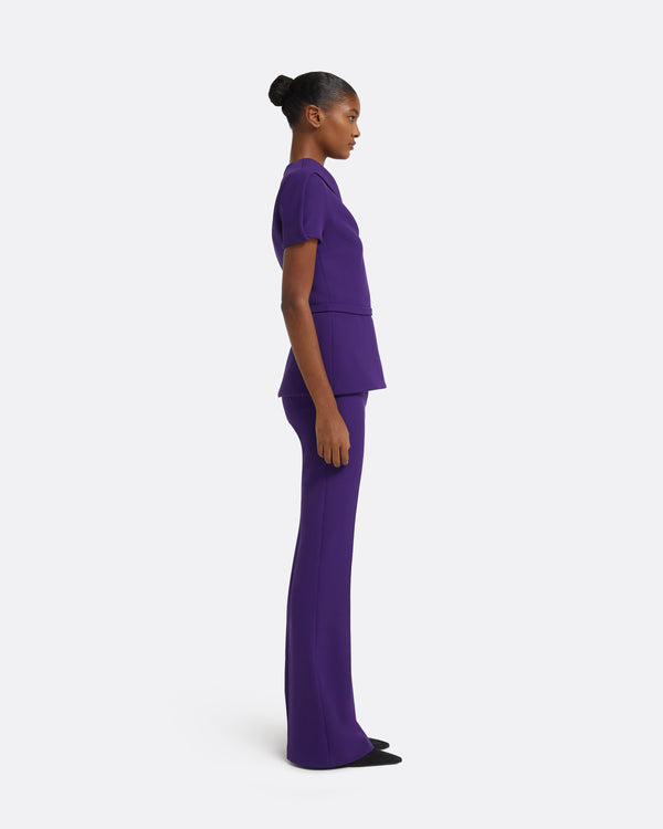 Safiyaa Alexa Trouser In Pansy