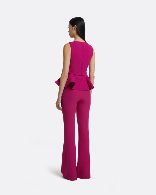 Safiyaa Alexa Trousers In Fuchsia