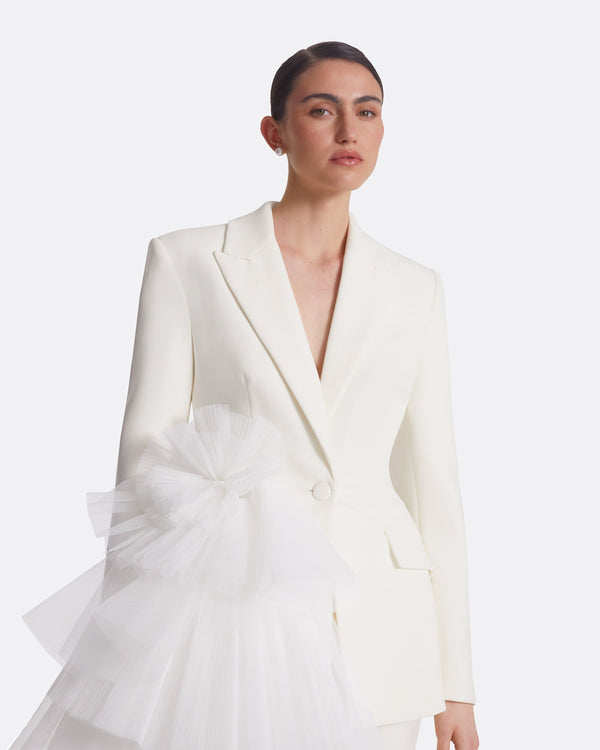 Safiyaa Alexandre Ivory Jacket