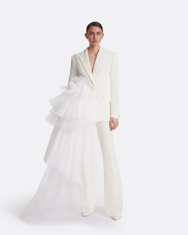 safiyaa Alexandre Ivory Jacket