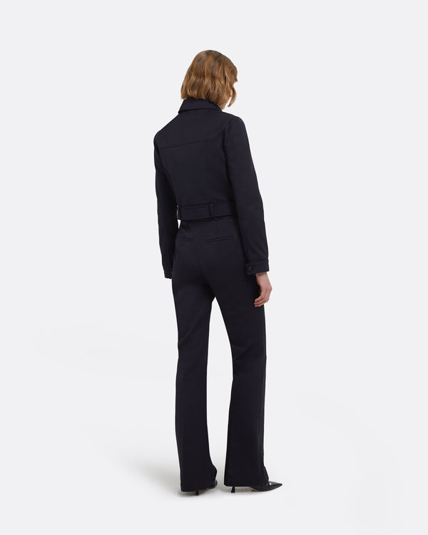 Safiyaa Alexis Trousers In Midnight Navy