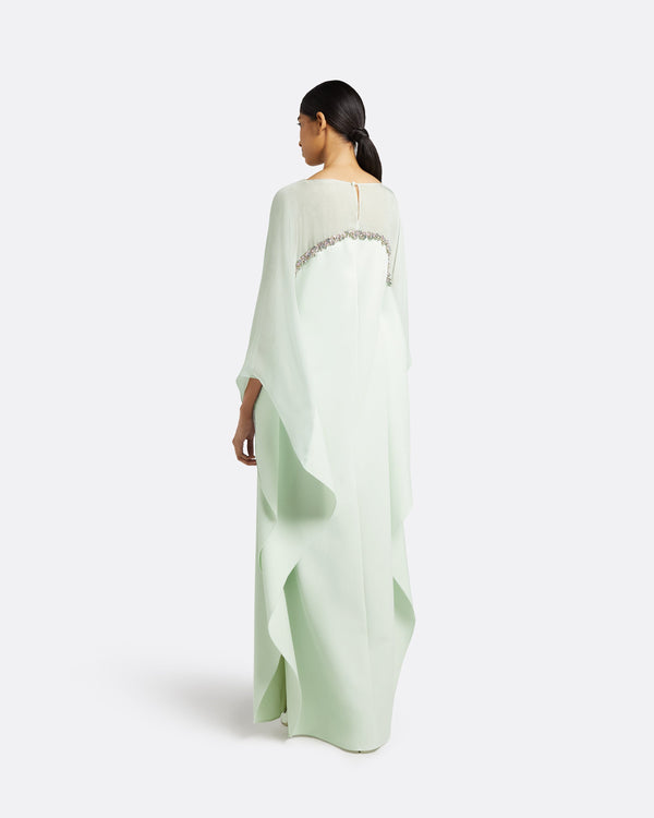 Safiyaa Alma Spearmint Long Dress
