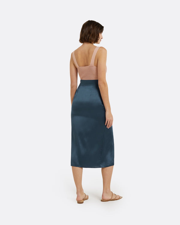 Safiyaa Amal Old Rose Crochet Top