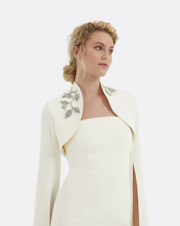 Safiyaa Amari Flower Bud Embroidered Bolero