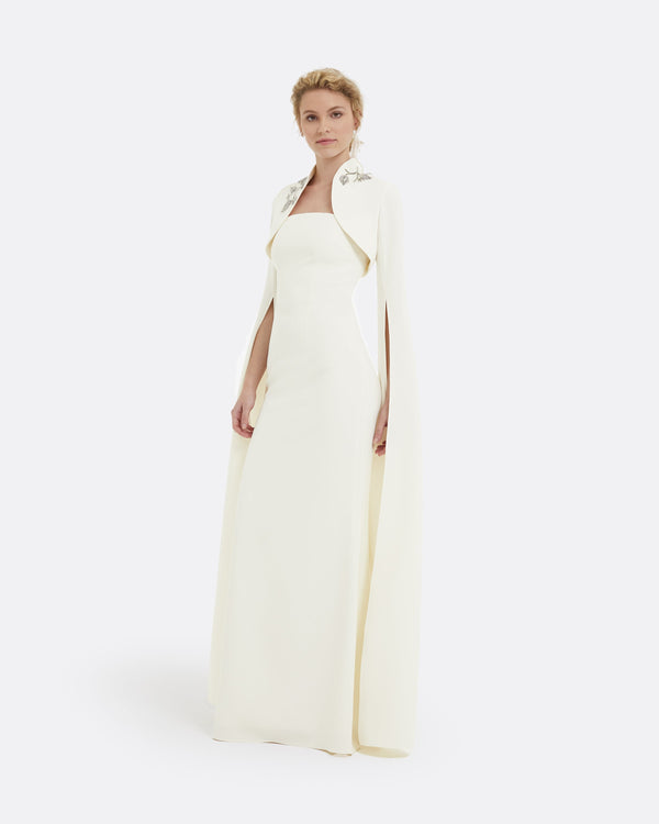 safiyaa Amari Flower Bud Embroidered Bolero