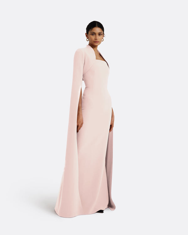 Safiyaa Amari Pale Pink Bolero With Soshin Dress