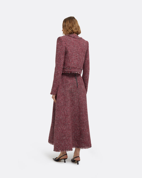 Safiyaa Amaya Jacket In Multi-Pinks