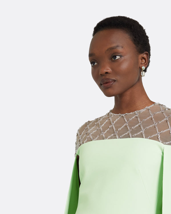 Safiyaa Ambere Aloe Long Dress