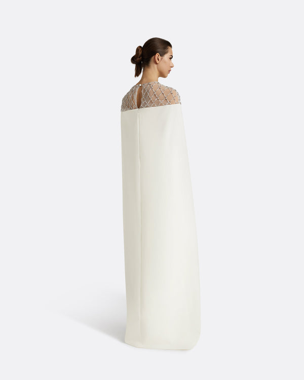 Safiyaa Ambere Ivory Long Dress