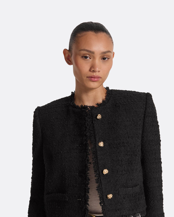 Safiyaa Amelia Black Jacket