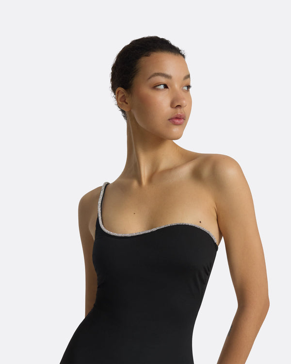 Safiyaa Amyra Black Swimsuit