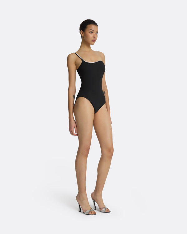 Safiyaa Amyra Black Swimsuit
