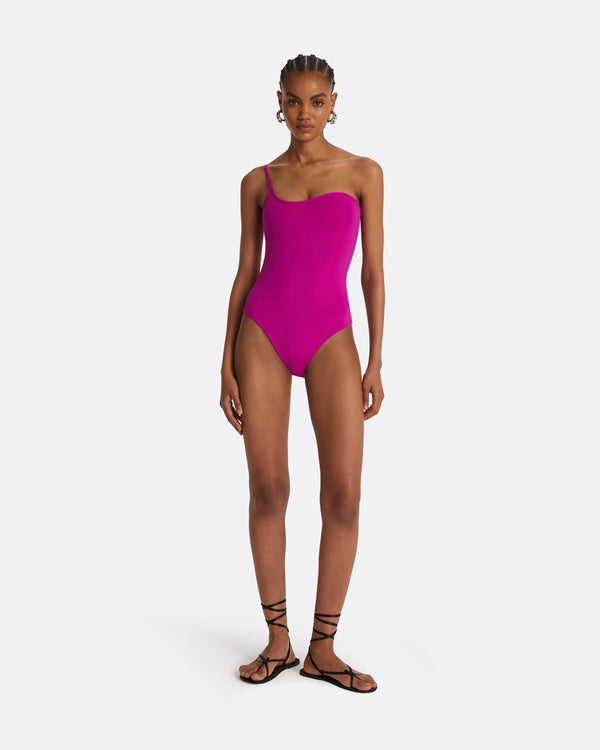 safiyaa Amyra Magenta Swimsuit
