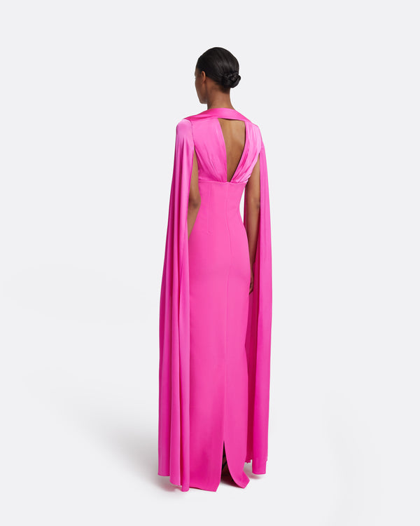 Safiyaa Angelina Long Dress In Beverley