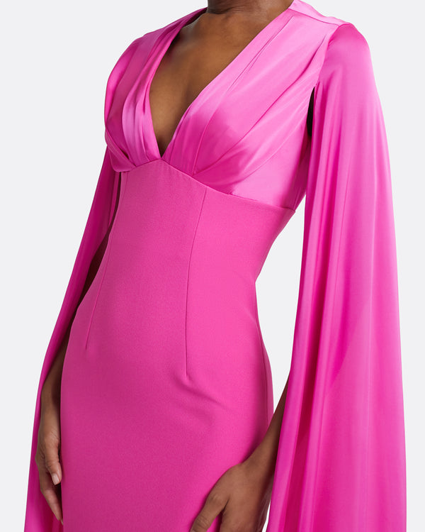 Safiyaa Angelina Long Dress In Beverley