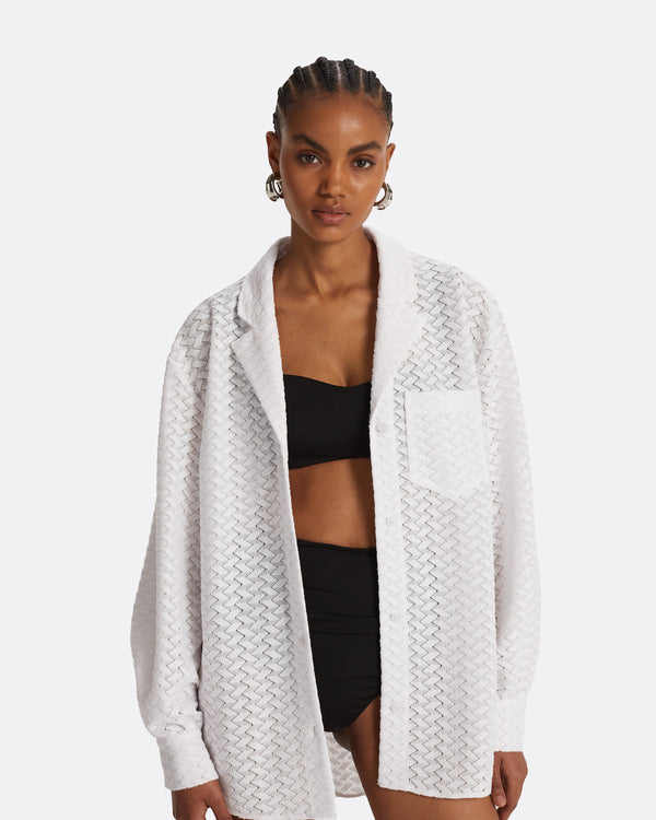 Safiyaa Angelique Ivory Top