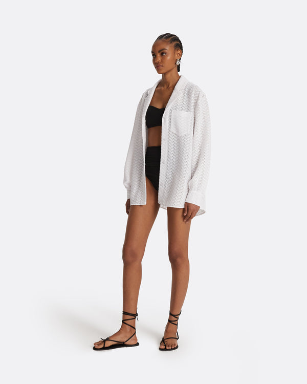 Safiyaa Angelique Ivory Top