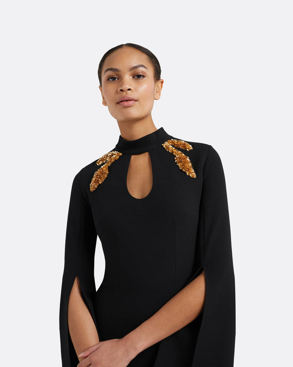 Safiyaa Anouk Black Long Dress