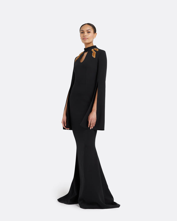 Safiyaa Anouk Black Long Dress