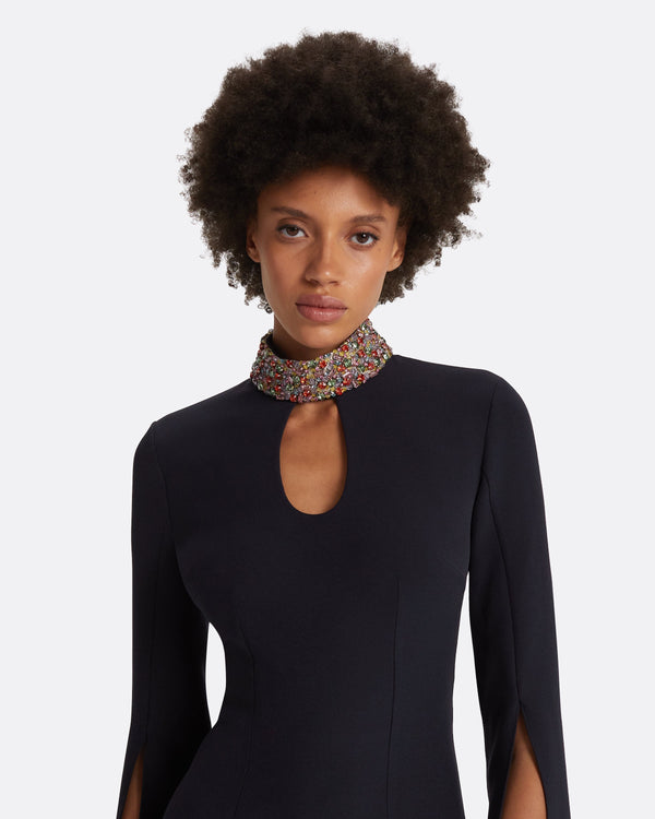 Safiyaa Anouk Midnight Navy Long Dress