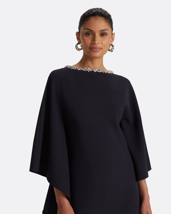 Safiyaa Arama Midnight Navy Top