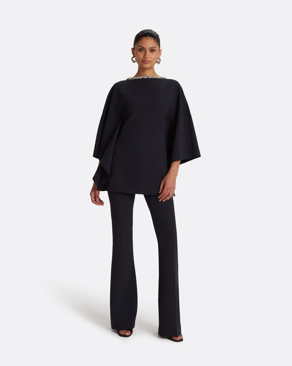 safiyaa Arama Midnight Navy Top