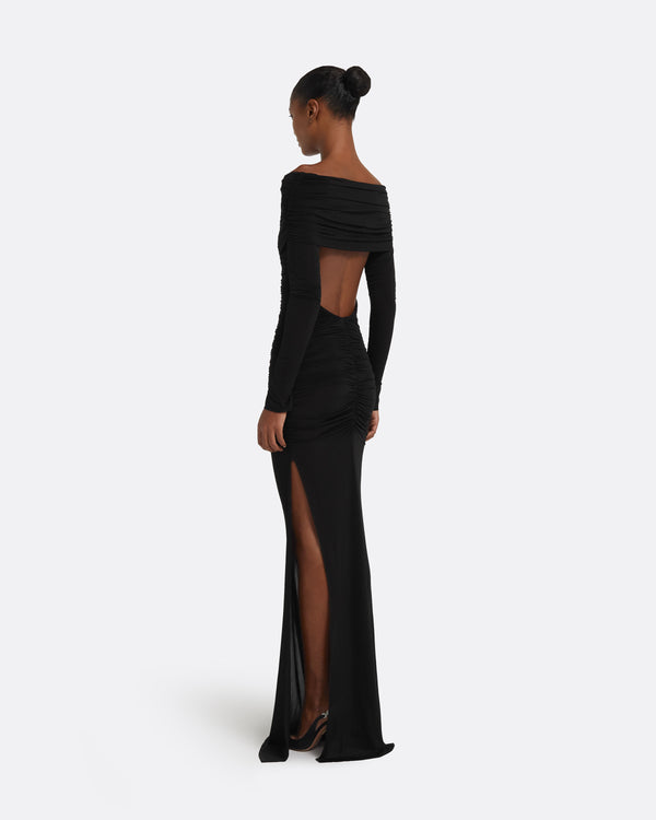 Safiyaa Ardyn Long Dress In Black