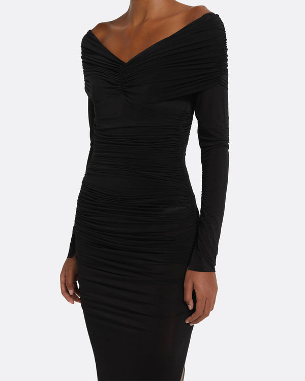 Safiyaa Ardyn Long Dress In Black