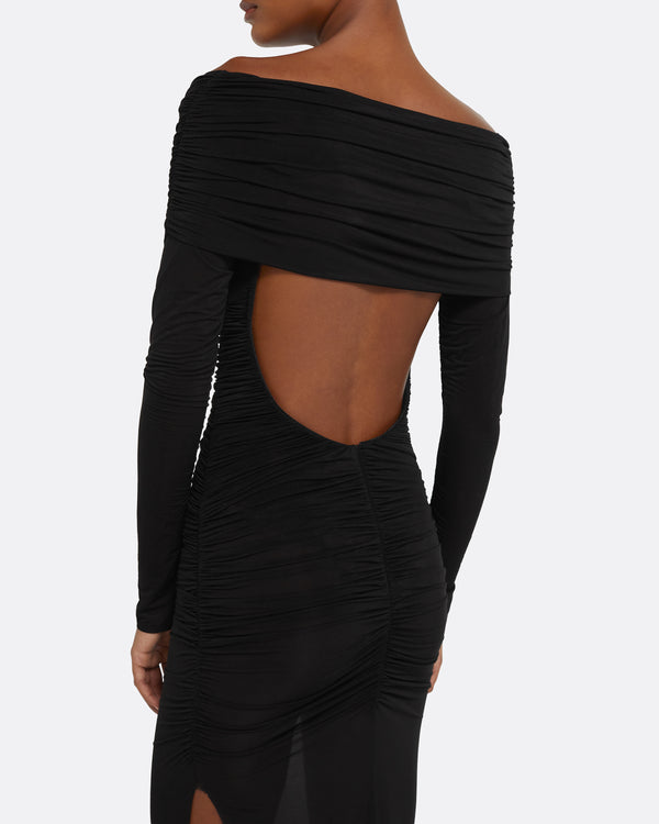 Safiyaa Ardyn Long Dress In Black