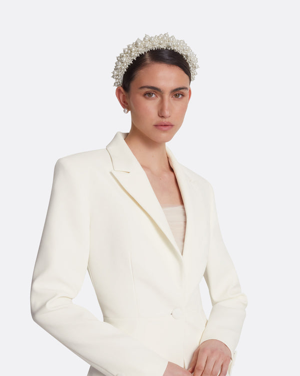 Safiyaa Arlene Ivory Jacket