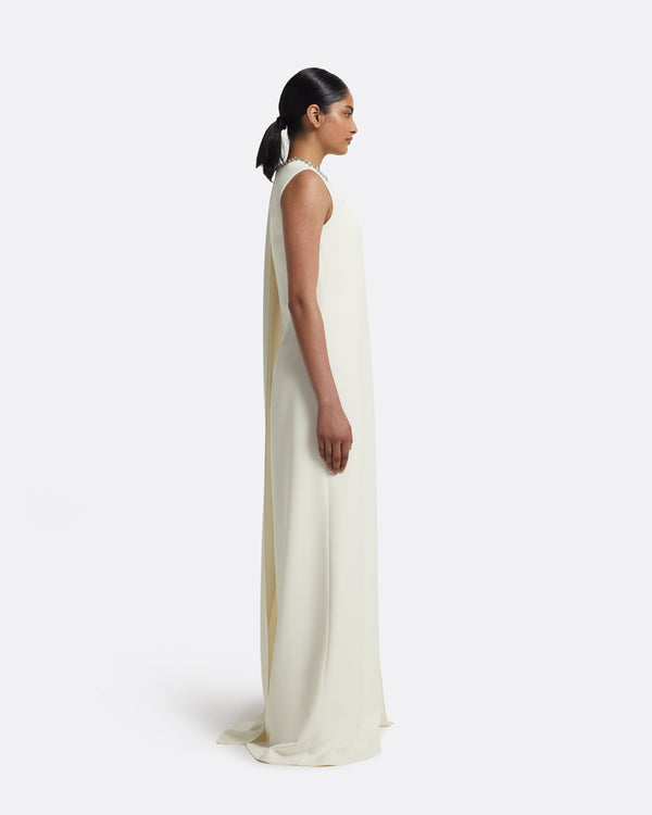 Safiyaa Asan Ivory Long Dress