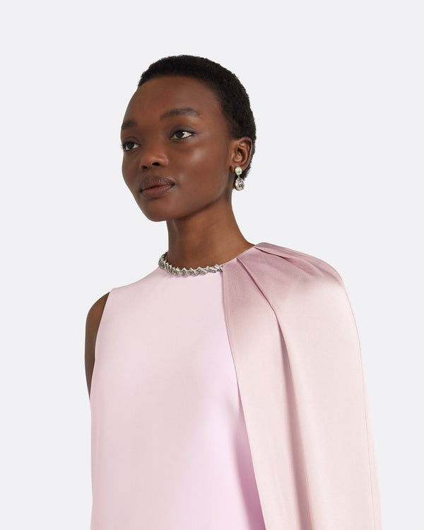 Safiyaa Asan Lilac Snow Long Dress