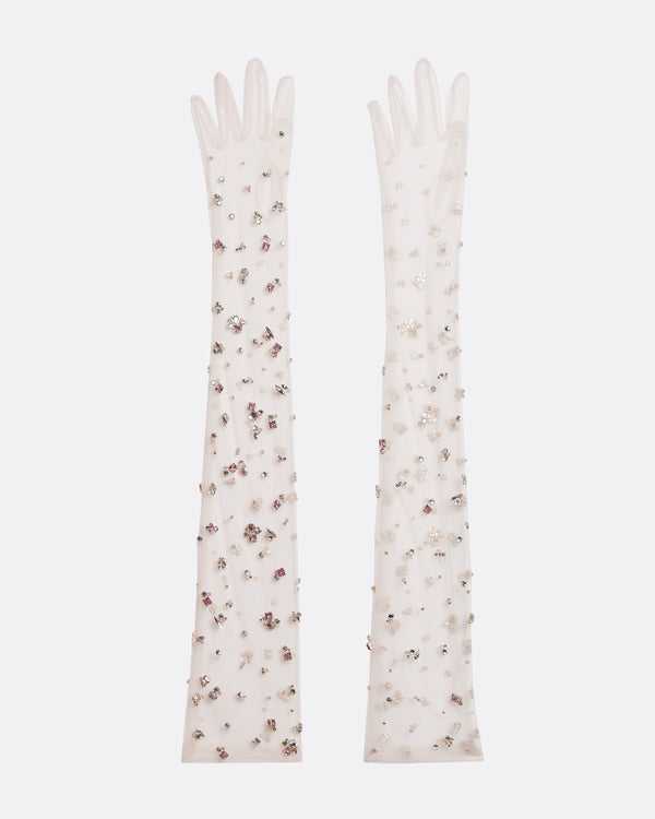 safiyaa Astin Barely Pink Gloves