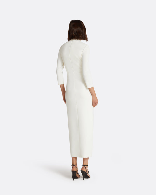 Safiyaa Avery Ivory Midi Dress