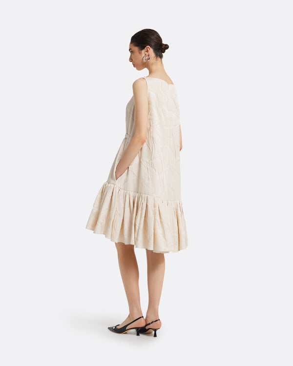 Safiyaa Becce Ivory Short Dress