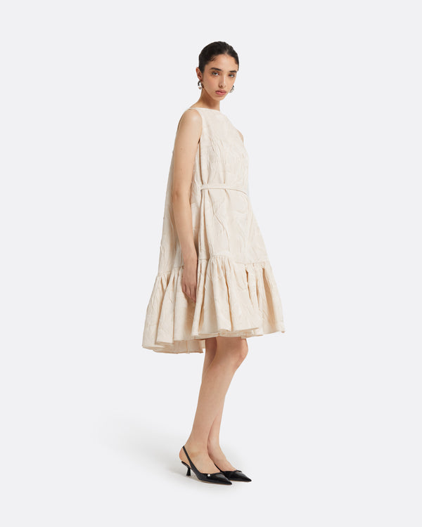 Safiyaa Becce Ivory Short Dress