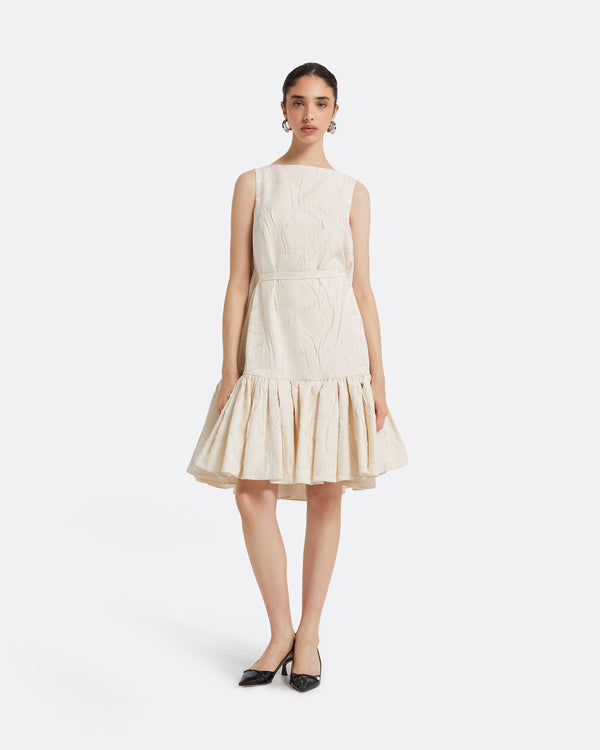 safiyaa Becce Ivory Short Dress